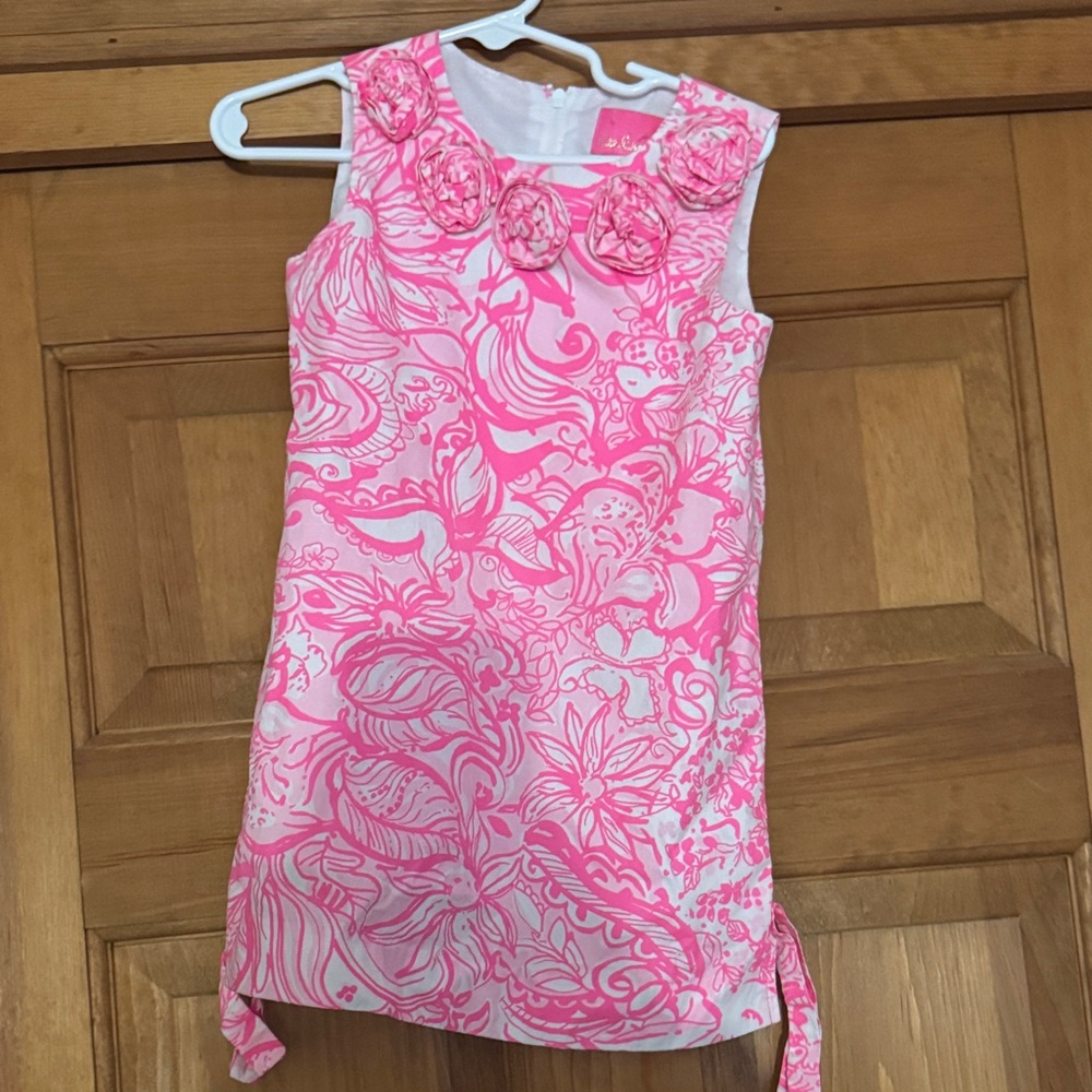 Lilly Pulitzer Pink Floral Dress